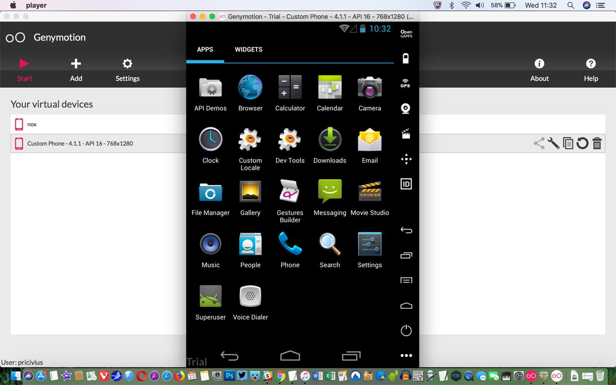 install apps on android emulator mac